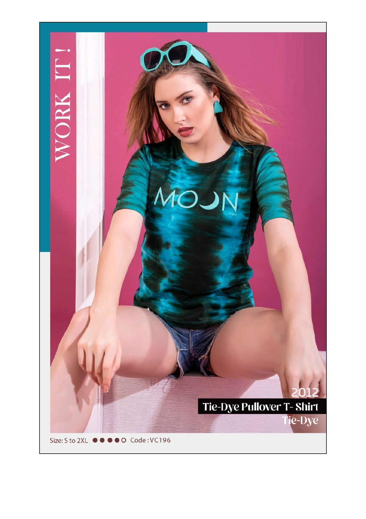 Tie Dye Pull Over 2012 Night Wear Ladies Top Catalog